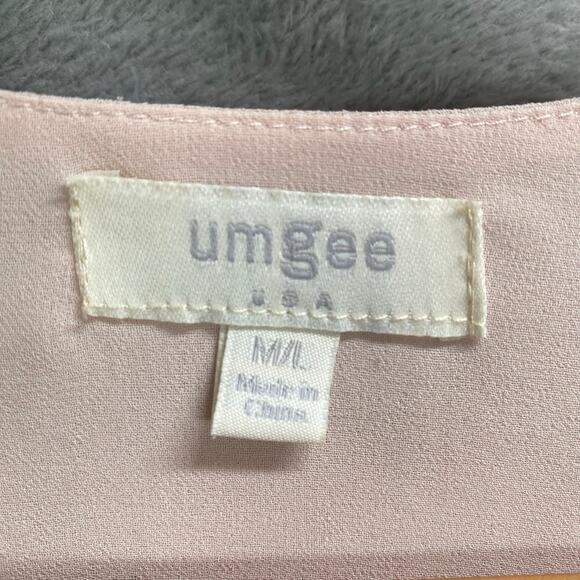 Umgee‎ Kimono Size M/L Floral Fringe Indie Boho Chic Fairy Grunge Festival - Picture 7 of 13